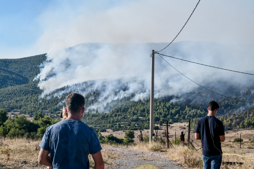 ΦΩΤΙΑ ΣΤΑ ΒΙΛΙΑ ΑΤΤΙΚΗΣ (EUROKINISSI/ ΤΑΤΙΑΝΑ ΜΠΟΛΑΡΗ)