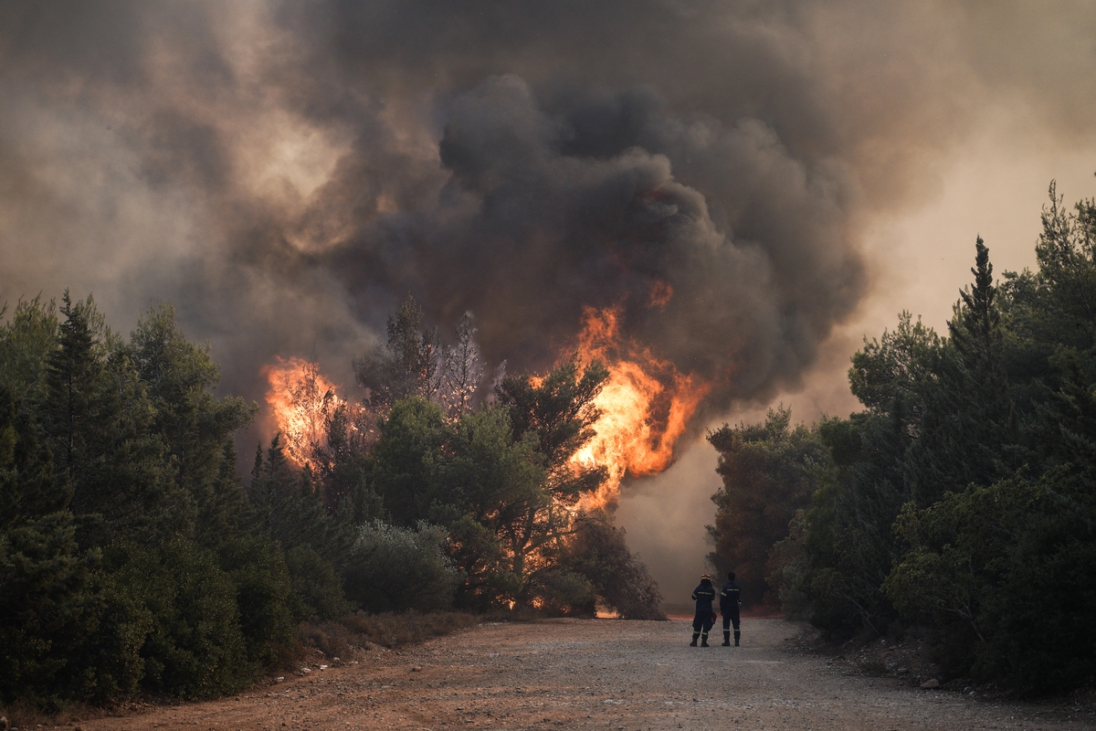 Πολύ υψηλός κίνδυνος φωτιάς σε αρκετές περιοχές της Ελλάδας το Σάββατο 14 Αυγούστου
