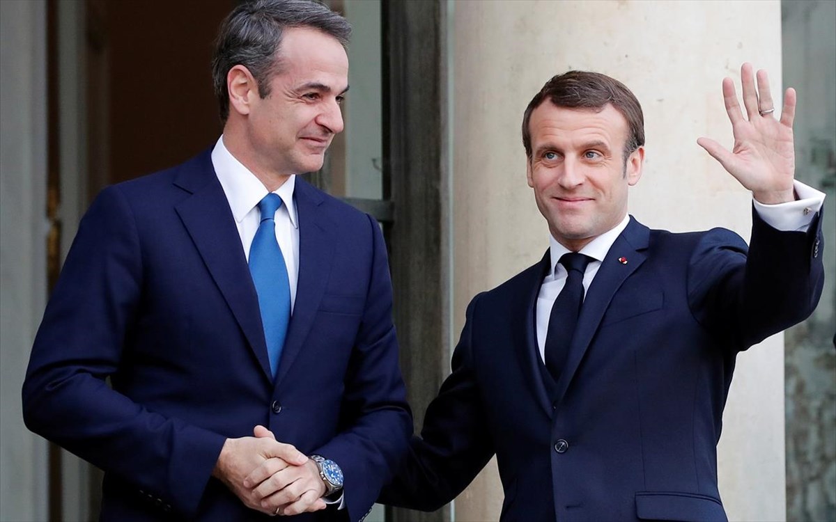 Μακρόν: «Η Γαλλία στέκεται στο πλευρό της Ελλάδας»
