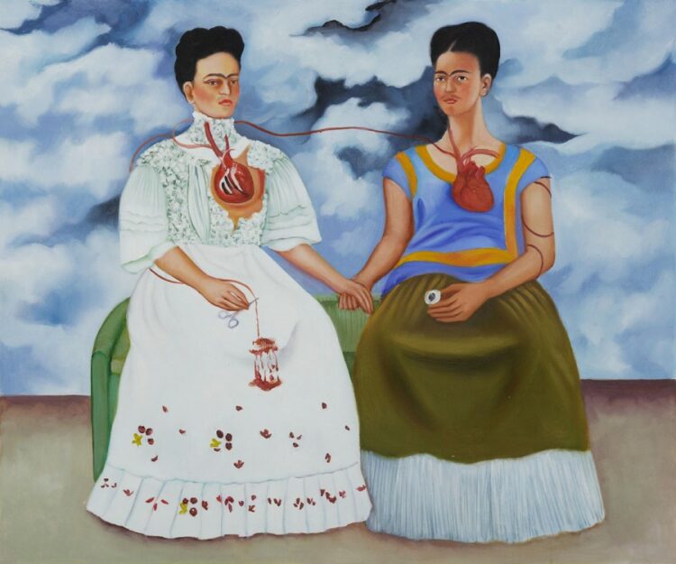 Οι δύο Φρίντες: Η απεικόνιση των δύο διαφορετικών προσωπικοτήτων της Frida Khalo