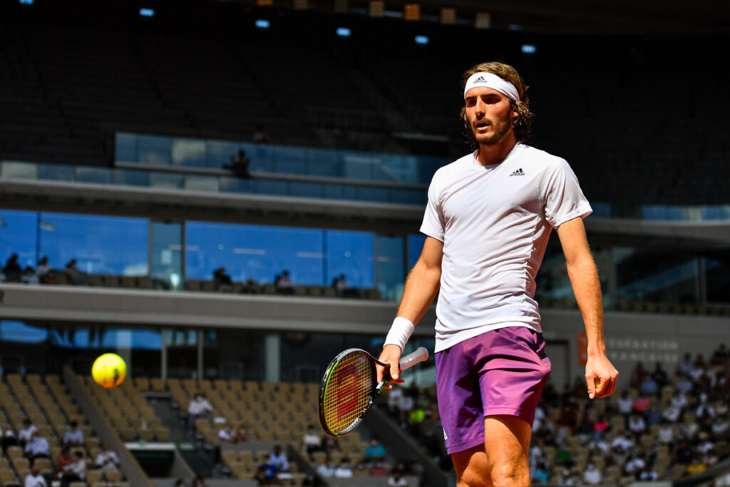 [343852] ROLAND GARROS 2021 / ÓÔÅÖÁÍÏÓ ÔÓÉÔÓÉÐÁÓ – ÁËÅÎÁÍÔÅÑ ÓÂÅÑÅÖ