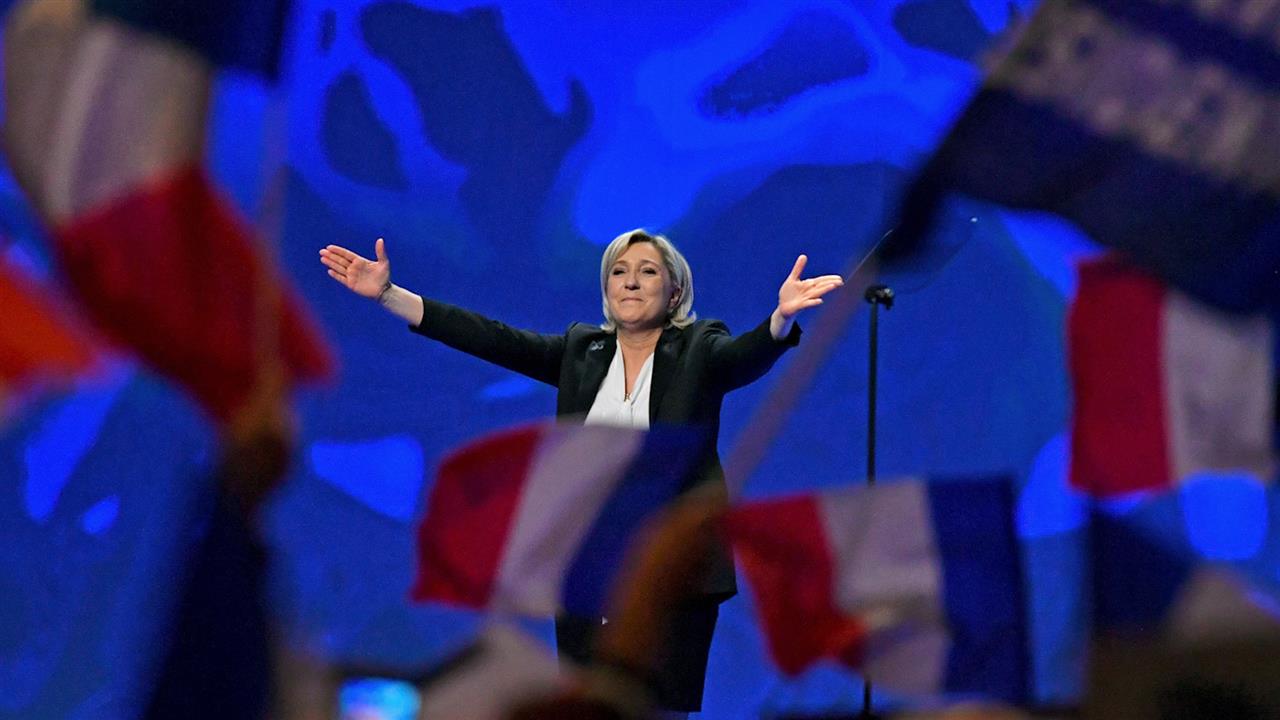Γαλλία: Η Μαρίν Λεπέν ξεκίνησε την προεκλογική εκστρατεία της για τις προεδρικές εκλογές