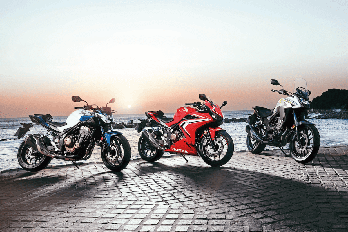 Οι μοτοσικλέτες της Honda, CB500F, CBR500R και CB500X αναβαθμίζονται για το 2022
