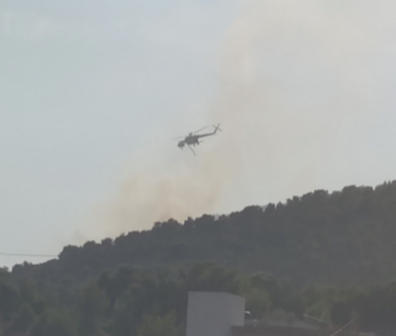 Νέα φωτιά ΤΩΡΑ στην Πάρνηθα