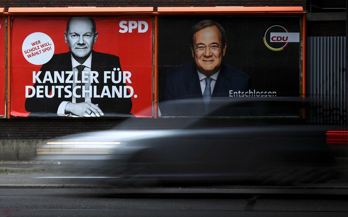 Γερμανία: Ισοπαλία για CDU/CSU και SPD, τρίτο κόμμα οι Πράσινοι