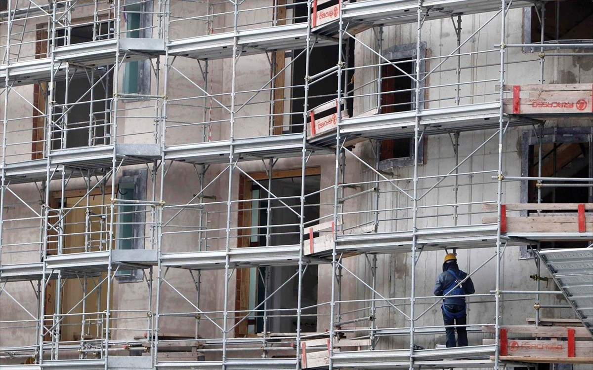 ΕΛΣΤΑΤ: Νέα αύξηση 10,1% στα υλικά κατασκευής νέων κτιρίων κατοικιών το Φεβρουάριο