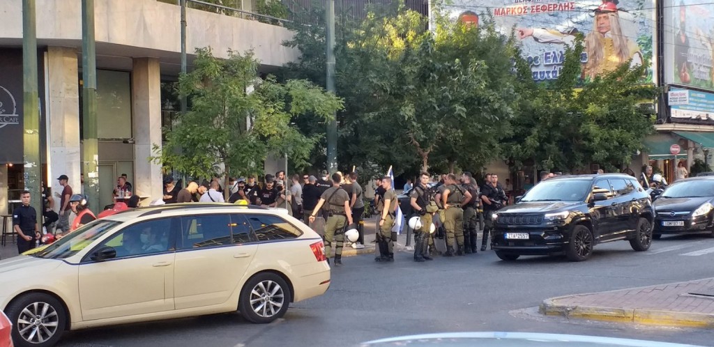 Μεταξουργείο – Επεισόδια μεταξύ διαδηλωτών και αστυνομίας