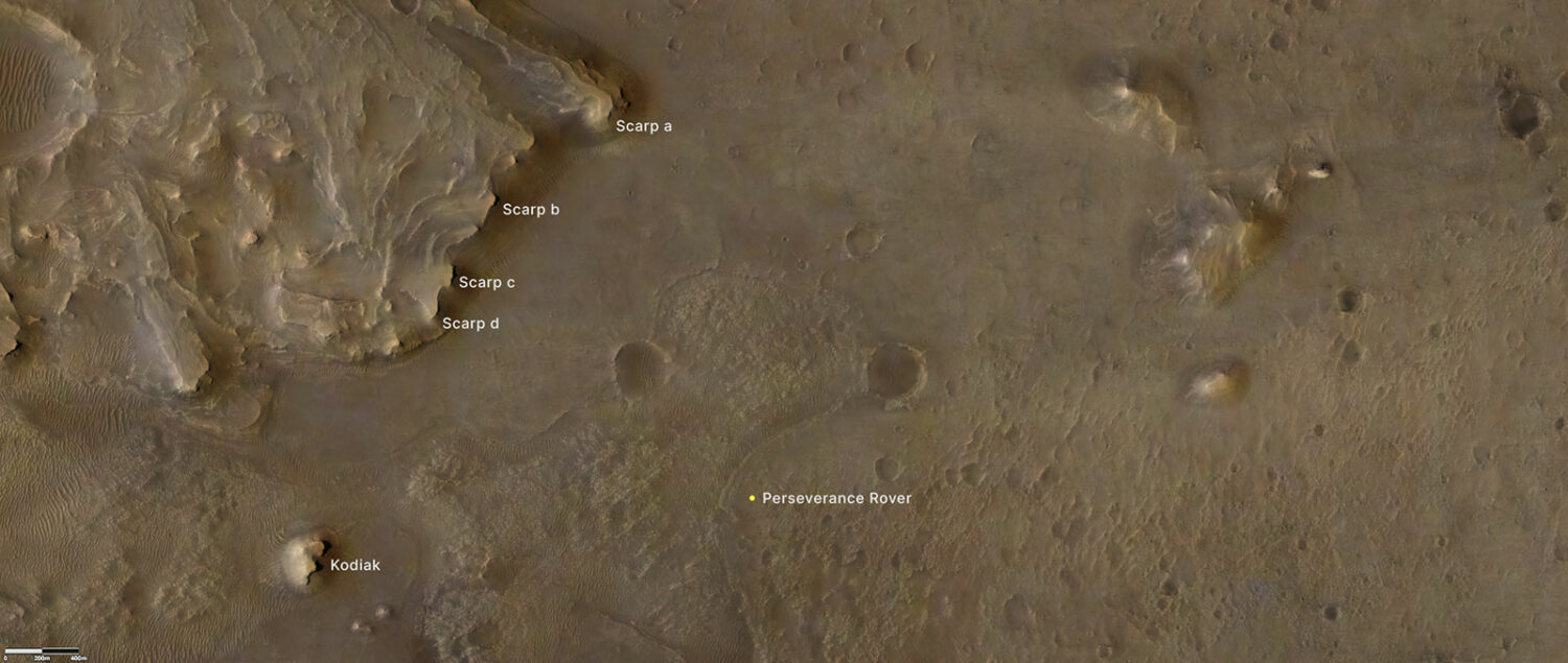 NASA: Το Perseverance κινείται μέσα σε μια μεγάλη αρχαία λίμνη του Άρη (φωτο)