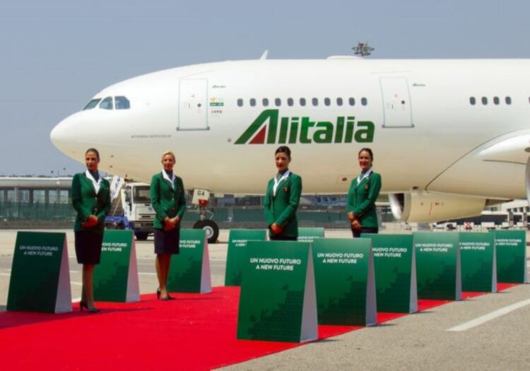 Η τελευταία πτήση της Alitalia έπειτα από 74 χρόνια (Βίντεο)