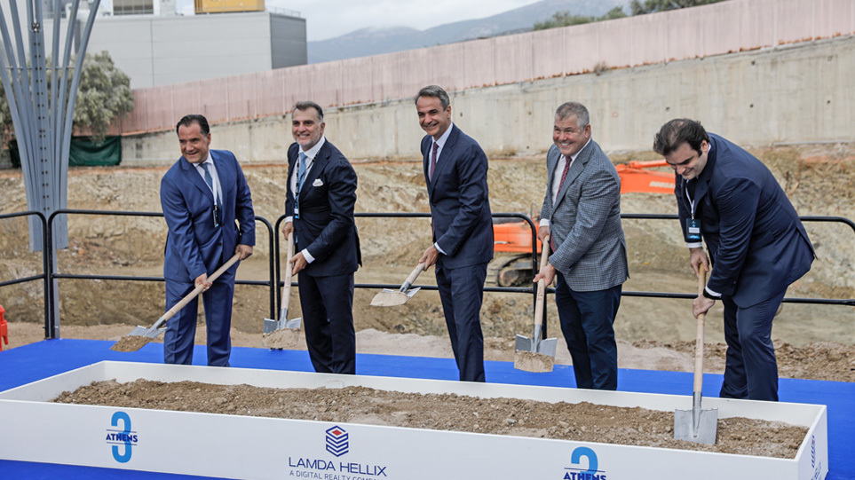 Το νέο data center της Lamda Hellix εγκαινίασε ο Μητσοτάκης