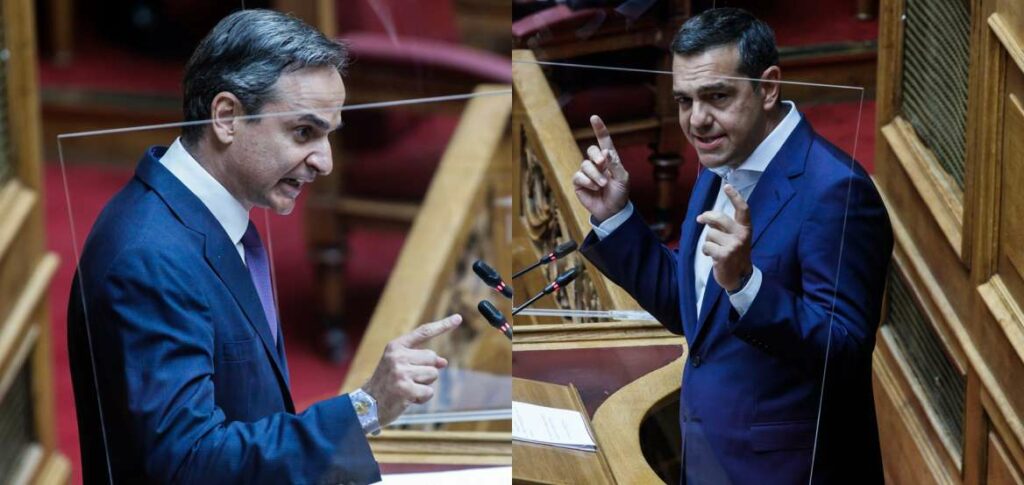 Βουλή: Κόντρα Μητσοτάκη - Τσίπρα για τις αμυντικές δαπάνες