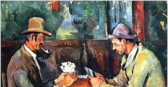 Οι χαρτοπαίκτες του Cezanne