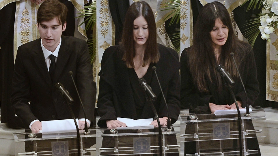 Τα τρία παιδιά της Φώφης Γεννηματά είπαν το δικό τους «αντίο» για τη μητέρα τους