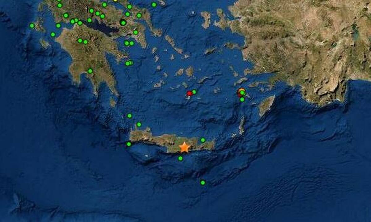 Σεισμός τώρα 6,3 Ρίχτερ στην Κρήτη - Πληροφορίες για ζημιές