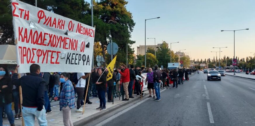 Επεισόδια και χημικά στην αντιφασιστική πορεία Σταυρούπολη