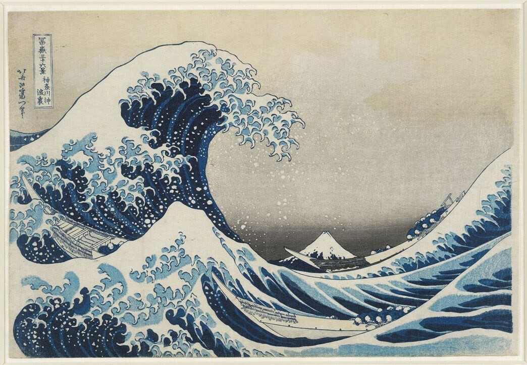 Το μεγάλο κύμα: Το έργο του Hokusai