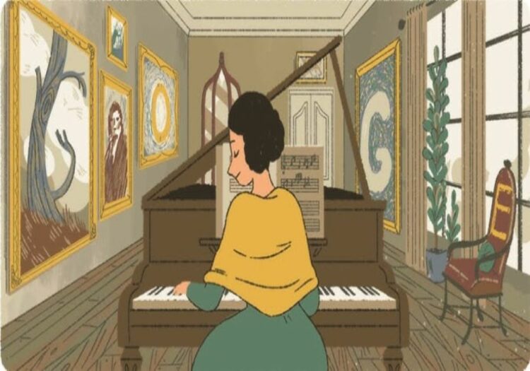 Fanny Mendelssohn-google-doodle.-