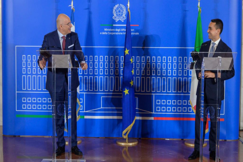 Ν. Δένδιας Η οριοθέτηση των Θαλάσσιων Ζωνών με την Ιταλία παράδειγμα για άλλες χώρες