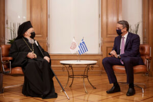 Μητσοτάκης και Βαρθολομαίος συζήτησαν για την ελληνική μειονότητα στην Τουρκία