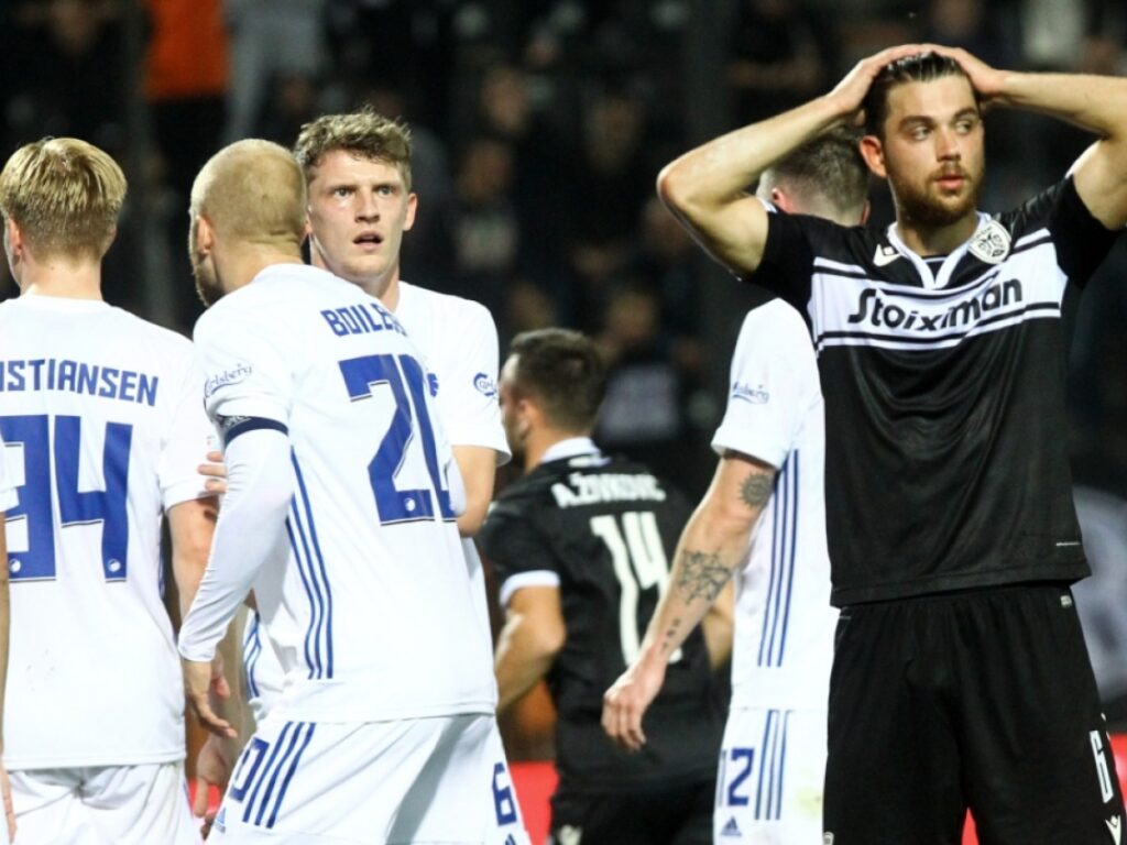 ΠΑΟΚ-Κοπεγχάγη 1-2: Έχασε και κινδυνεύει με αποκλεισμό