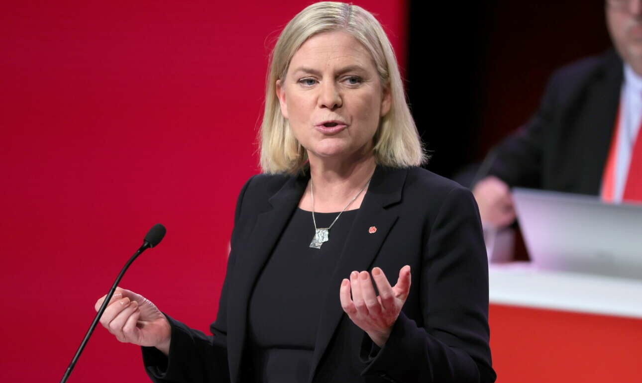 Σουηδία: Η αρχηγός των Σοσιαλδημοκρατών Μαγκνταλένα Άντερσον έλαβε εντολή για τον σχηματισμό κυβέρνησης