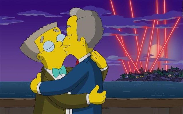 «The Simpsons»: Ο γκέι χαρακτήρας της σειράς βρίσκει το ταίρι του
