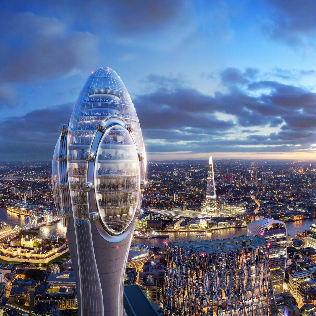 Tulip: Ο ουρανοξύστης που έχει διχάσει το Λονδίνο