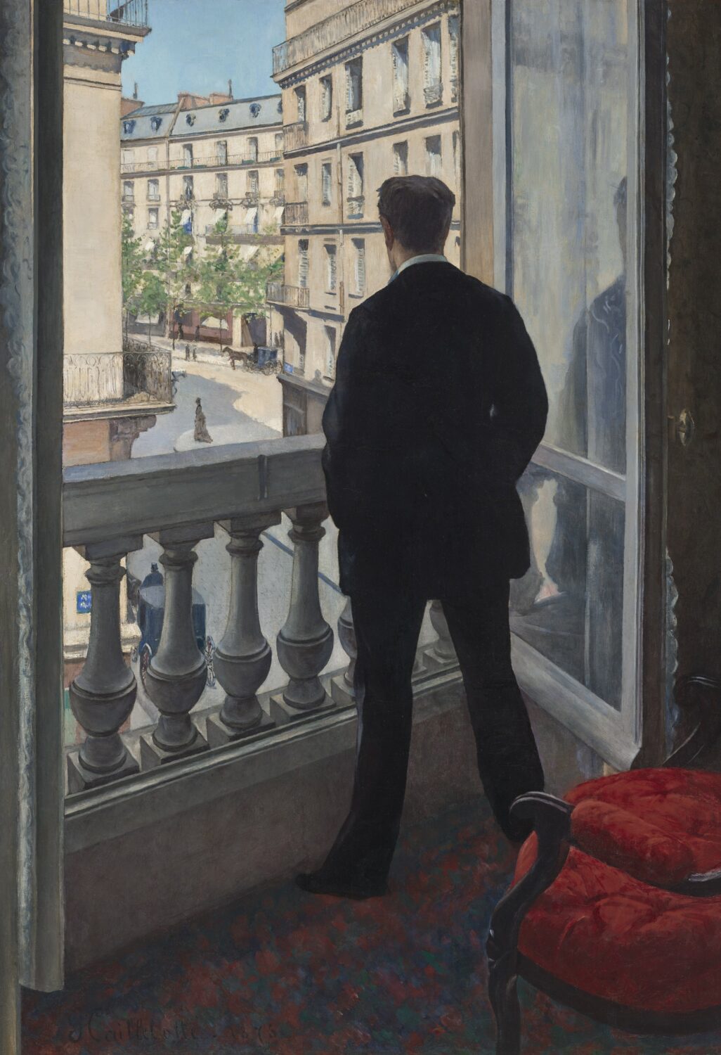Gustave Caillebotte «Jeune homme à sa fenêtre», τιμή πώλησης 53 εκατομμύρια δολάρια