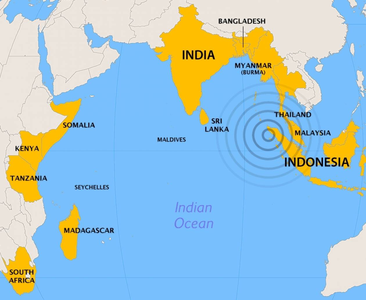 Ινδονησία: Σεισμός μεγέθους 7,2 βαθμών στα νησιά Μπάρατ Ντάγια