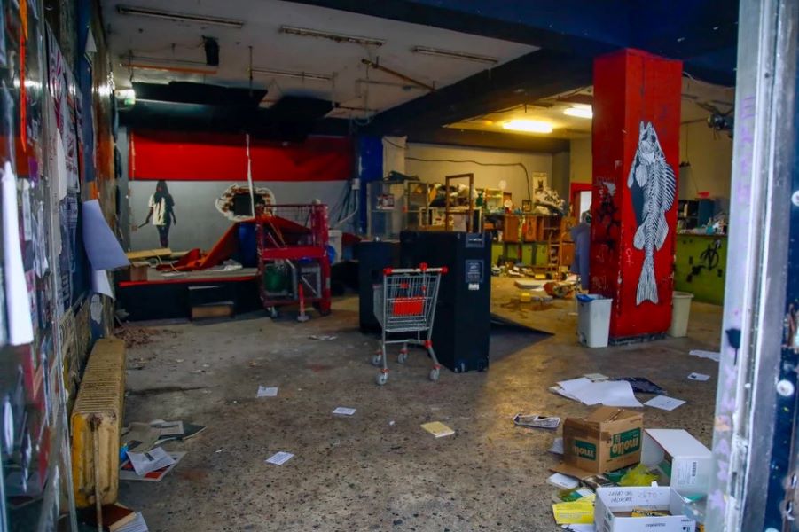 Εκκενώθηκε η κατάληψη στο ΑΠΘ μετά από 30 χρόνια (video)