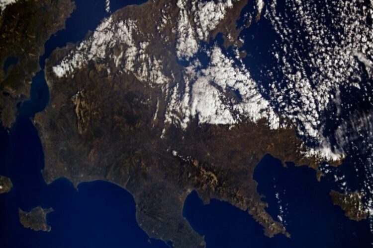 Φωτογραφία της Ελλάδας, από το διάστημα, τράβηξε Ρώσος κοσμοναύτης