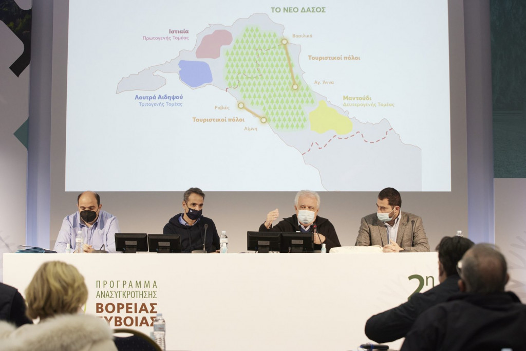 Μητσοτάκης στη Β. Εύβοια: Κρατική παρέμβαση άνευ προηγουμένου - Ευκαιρία να ξαναγεννηθεί ο τόπος