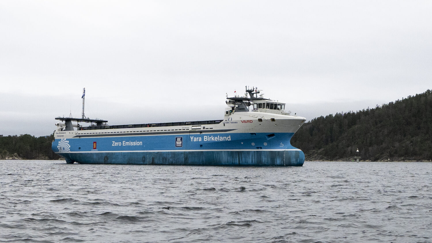 Σαλπάρει το πρώτο αυτόνομο ηλεκτρικό containership