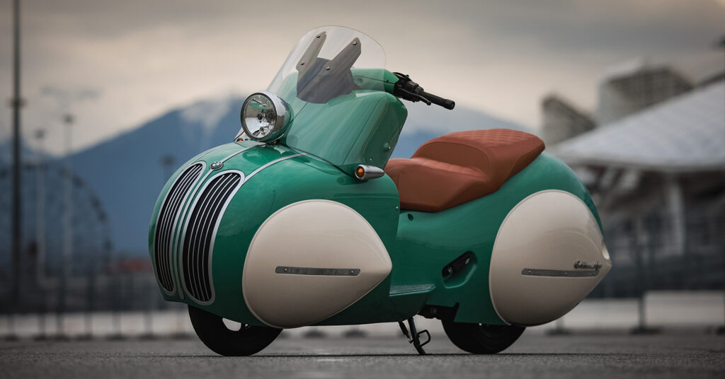 Αρ ντεκό εκδοχή μιας BMW C400X από NMoto