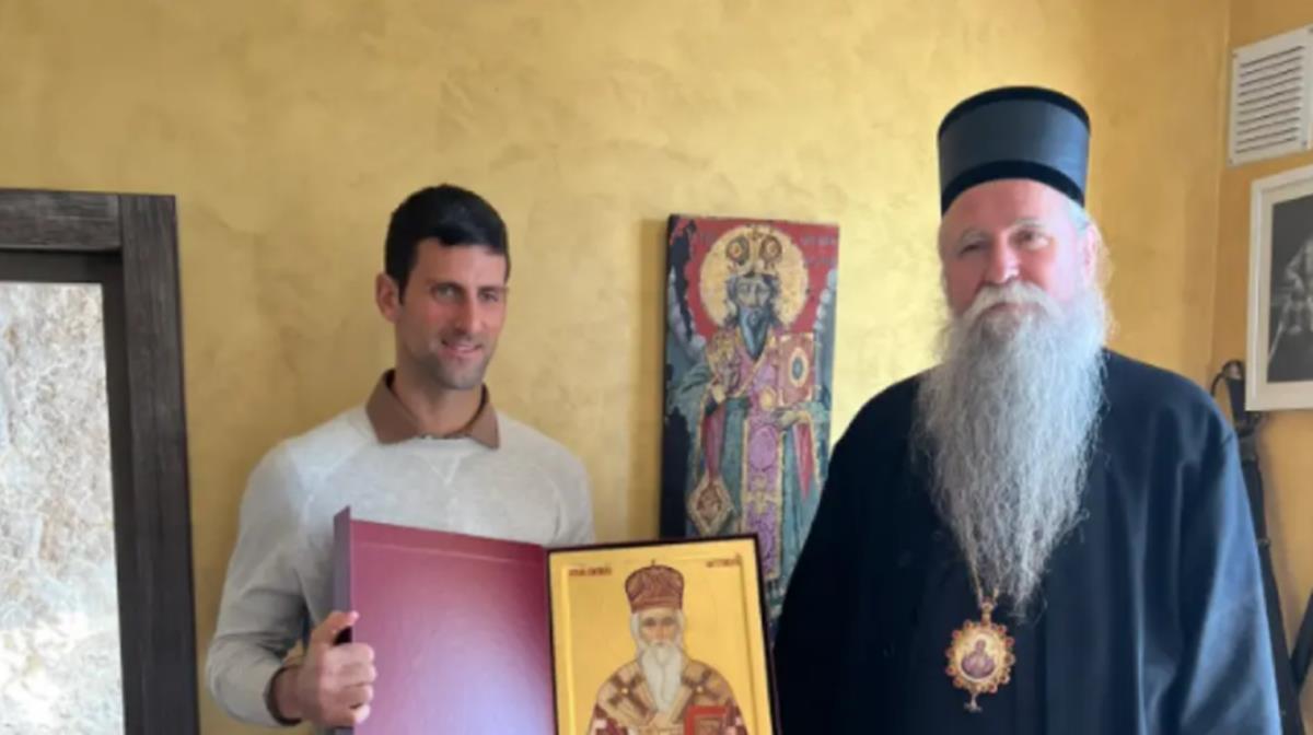 Νόβακ Τζόκοβιτς: Επισκέφτηκε μοναστήρι στο Μαυροβούνιο