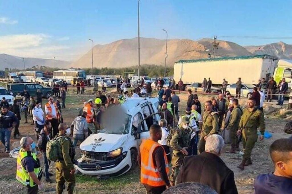 Οκτώ Παλαιστίνιοι σκοτώθηκαν σε τροχαίο στη Δυτική Όχθη