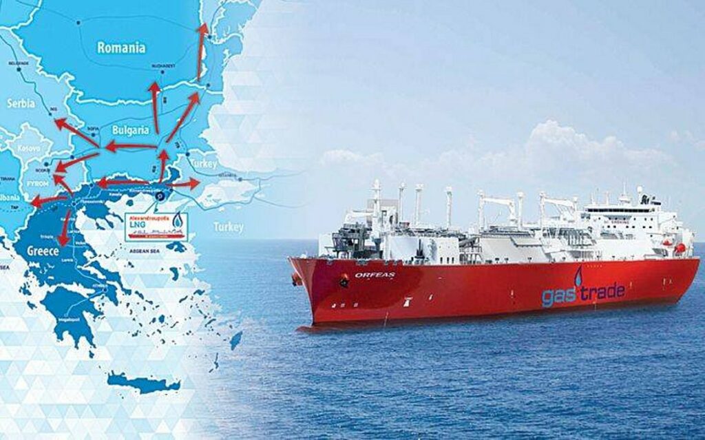Gastrade: Σε λειτουργία ξανά ο τερματικός σταθμός LNG Αλεξανδρούπολης