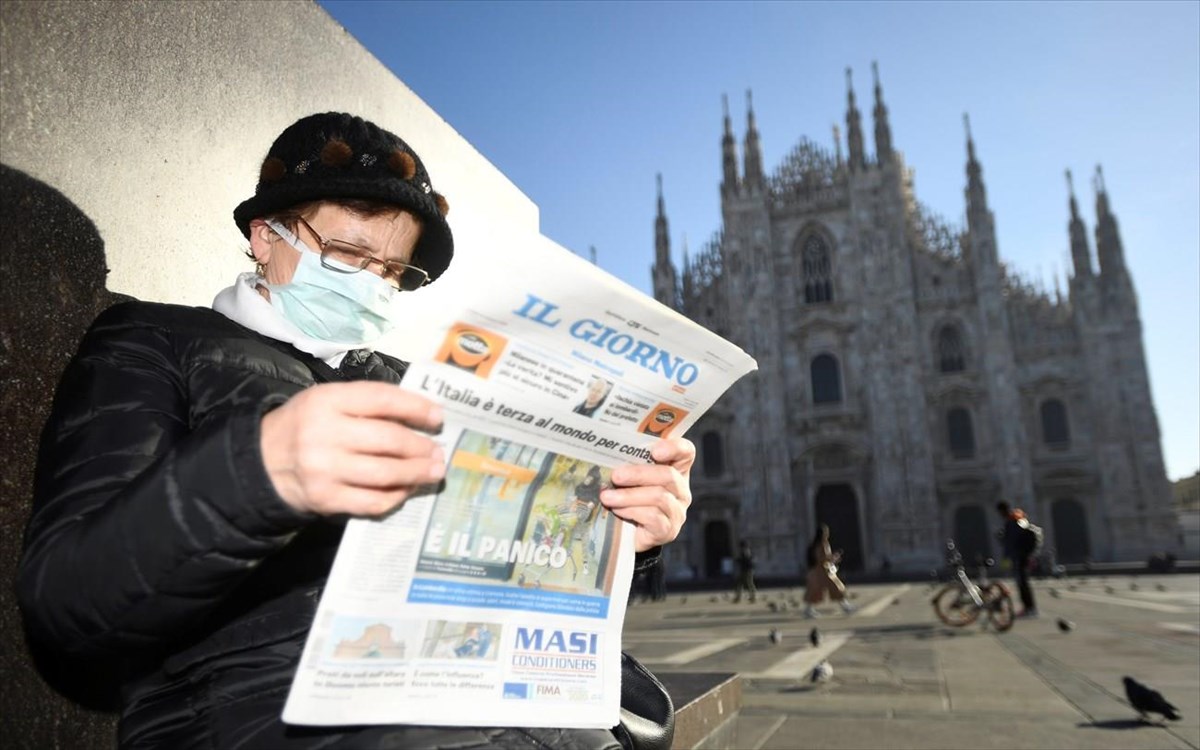 Ιταλία-Covid-19: Μέσα σε ένα μήνα οι ιταλικές αρχές θέλουν να εμβολιάσουν δυο εκατομμύρια πολίτες