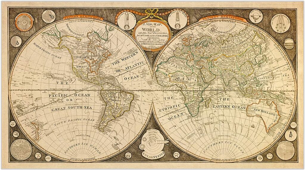 Ένας χάρτης μυστήριο 253 ετών, έχει κάνει τους επιστήμονες άνω κάτω