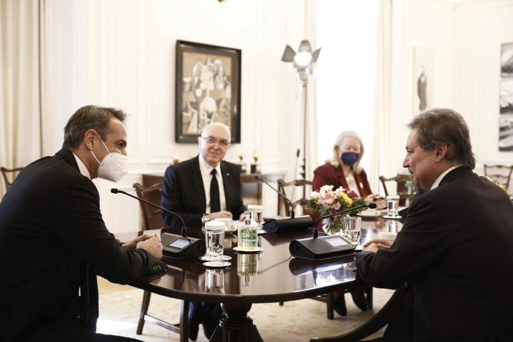 Κ. Μητσοτάκης: Συνάντηση με τον Σαουδάραβα επιχειρηματία Khaled Juffali