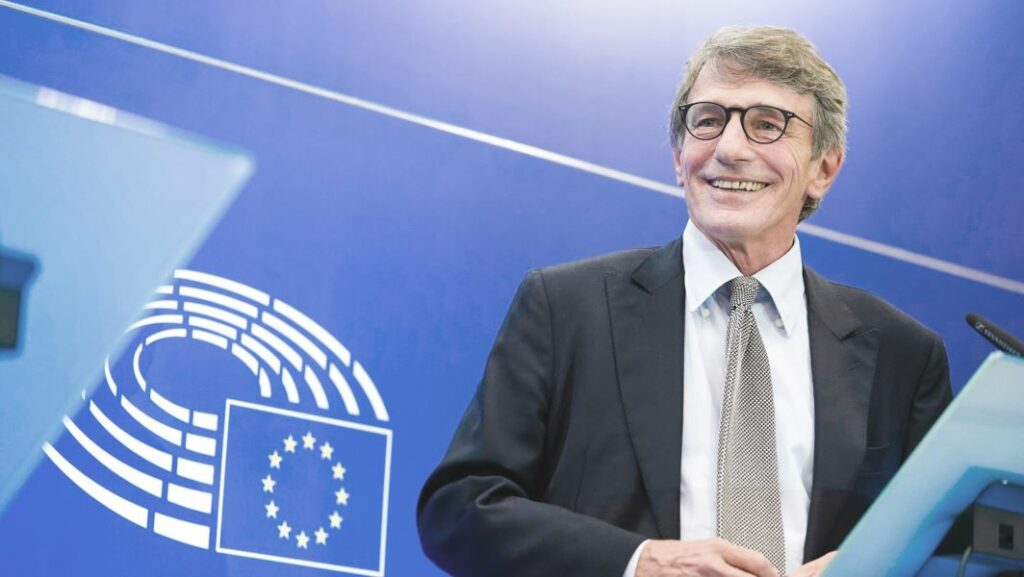 Πέθανε ο Νταβίντ Σασόλι, ο πρόεδρος του Ευρωπαϊκού Κοινοβουλίου