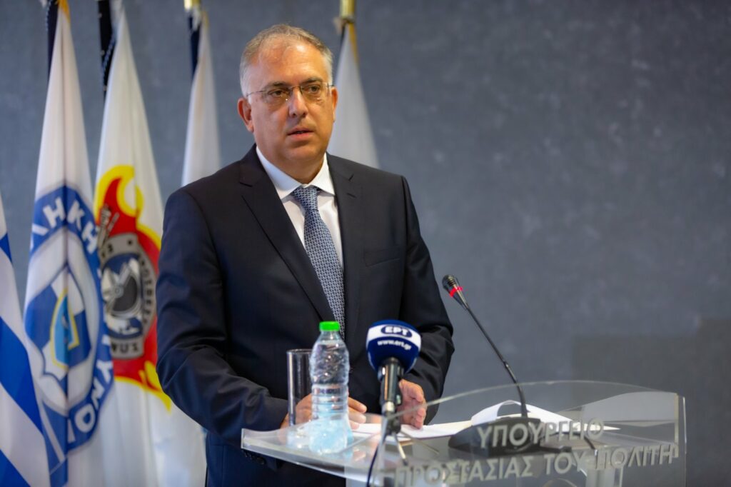 «Eίναι καθολικό αίτημα της ελληνική κοινωνίας» τόνισε ο υπουργός Προστασίας του Πολίτη Τάκης Θεοδωρικάκος