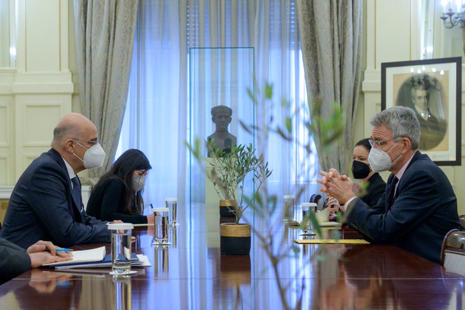 Τζ. Πάιατ σε Ν. Δένδια: Αδιαμφισβήτητη η κυριαρχία της Ελλάδας στα νησιά της