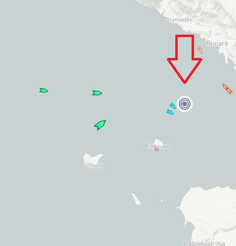 Φωτιά σε πλοίο του Euroferry Olympia κοντά στην Κέρκυρα - Εγκατέλειψαν οι επιβάτες με σωσίβιες λέμβους
