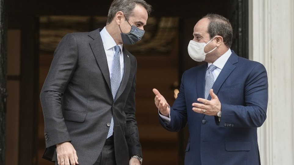 Συνάντηση Μητσοτάκη με Αλ-Σίσι στις Βρυξέλλες
