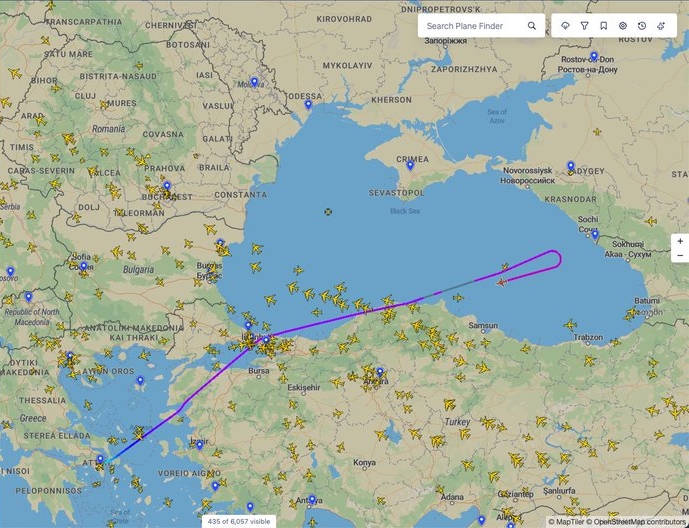 Πτήση της Aegean με προορισμό τη Μόσχα επιστρέφει στην Αθήνα