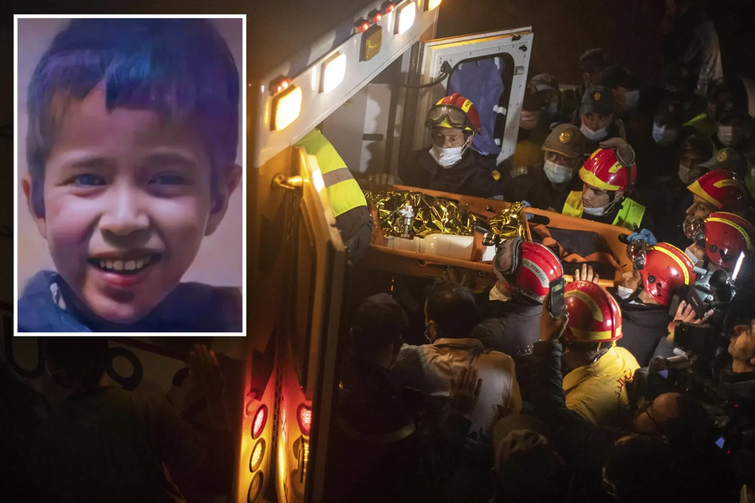 Εκατοντάδες Μαροκινοί αποχαιρέτισαν τον 5χρονο Ραγιάν, «τον γιο όλων μας»