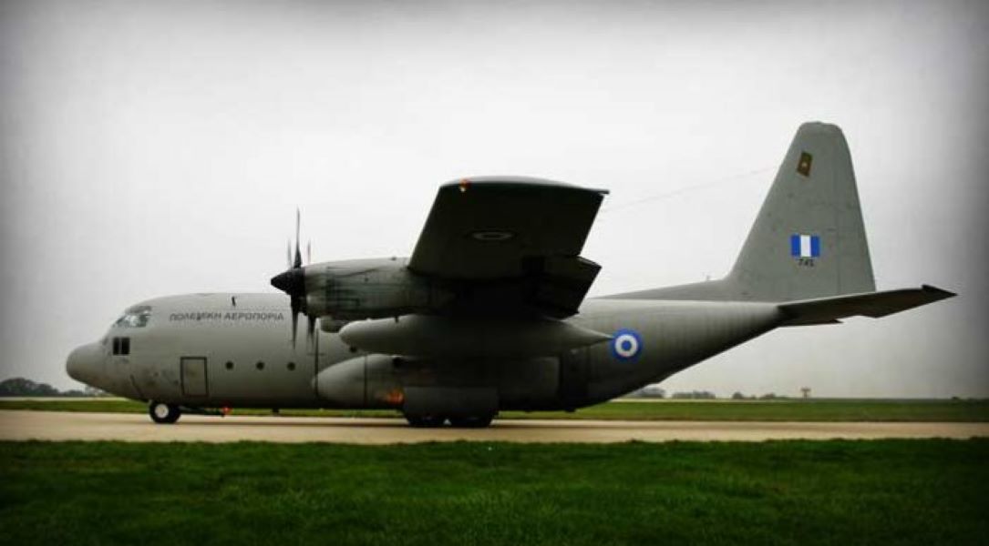 Στην Αθήνα με C-130 μεταφέρθηκε 11χρονος με επιπλοκές κορωνοϊού από τη Μυτιλήνη