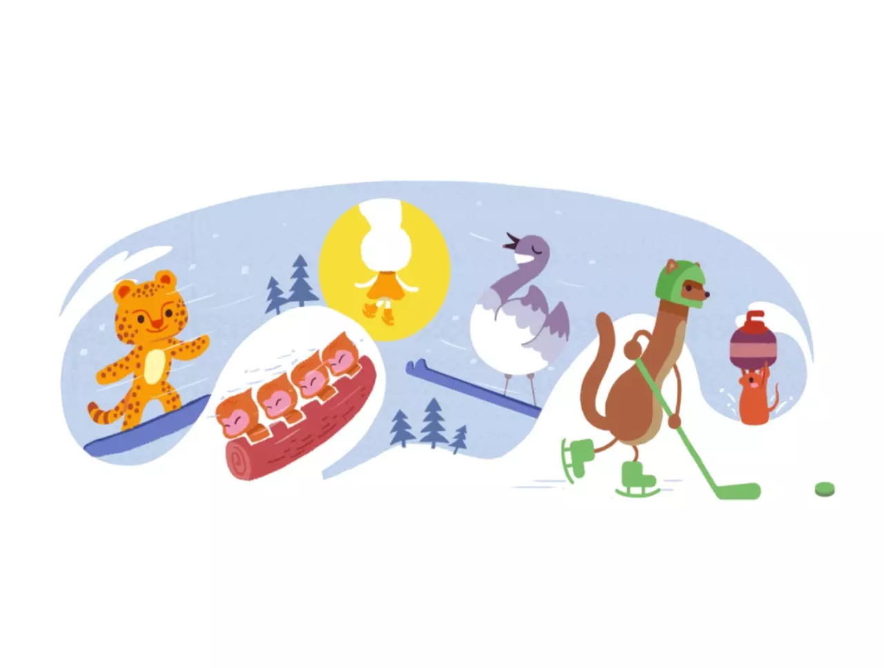 Ξεκινούν σήμερα οι Χειμερινοί Ολυμπιακοί Αγώνες 2022 και η Google το «γιορτάζει» με ένα doodle