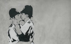 Δύο έργα του Banksy που είχε στη συλλογή του ο Ρόμπι Γουίλιαμς πωλήθηκαν 7,2 εκατ